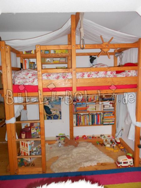 Piraatide voodi (Kategooria: Kasutatud loft-voodi)