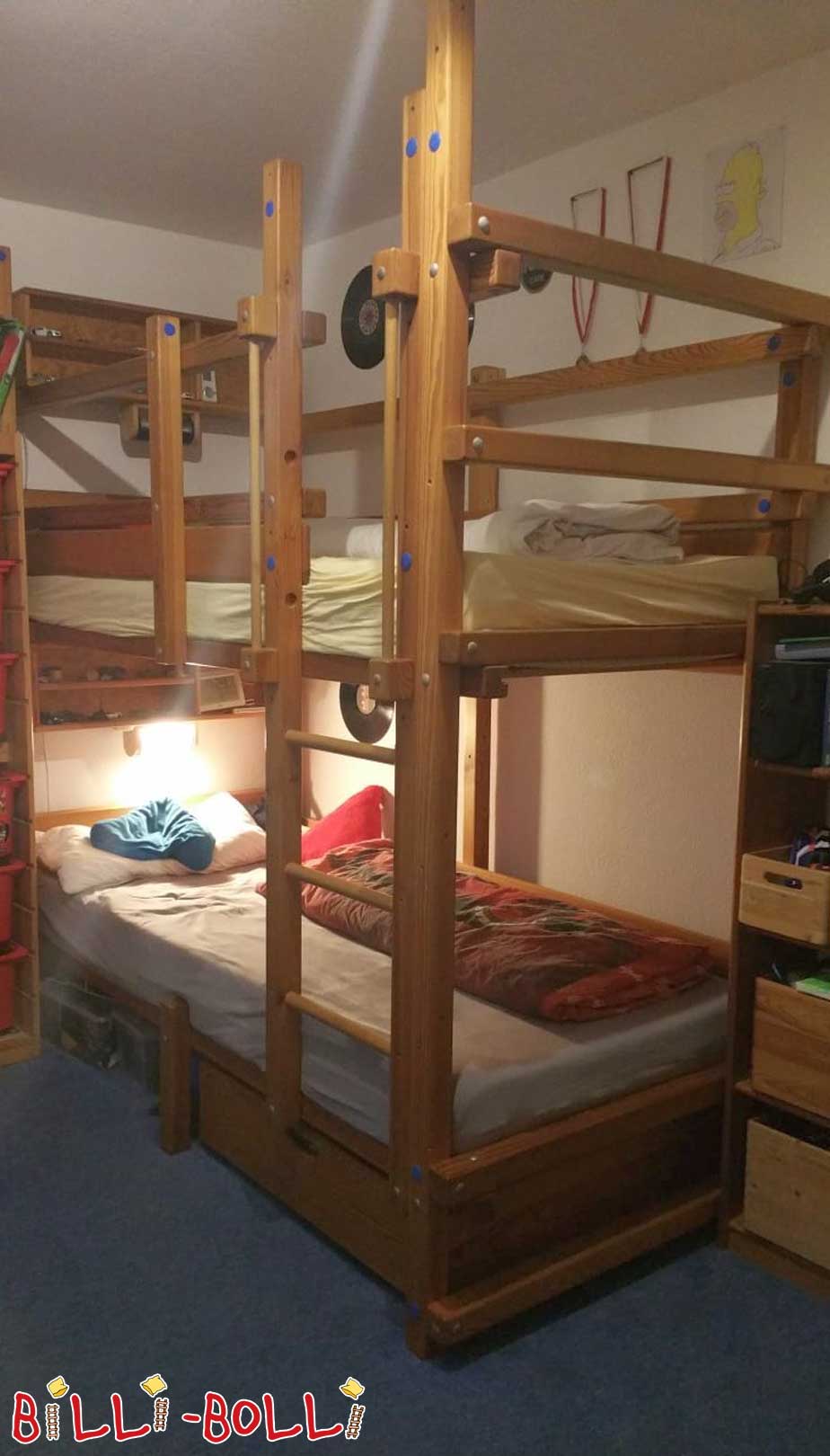 Alboko litera-ohea aldatzeko aukerak barne (Kategoria: Loft ohea behar da)