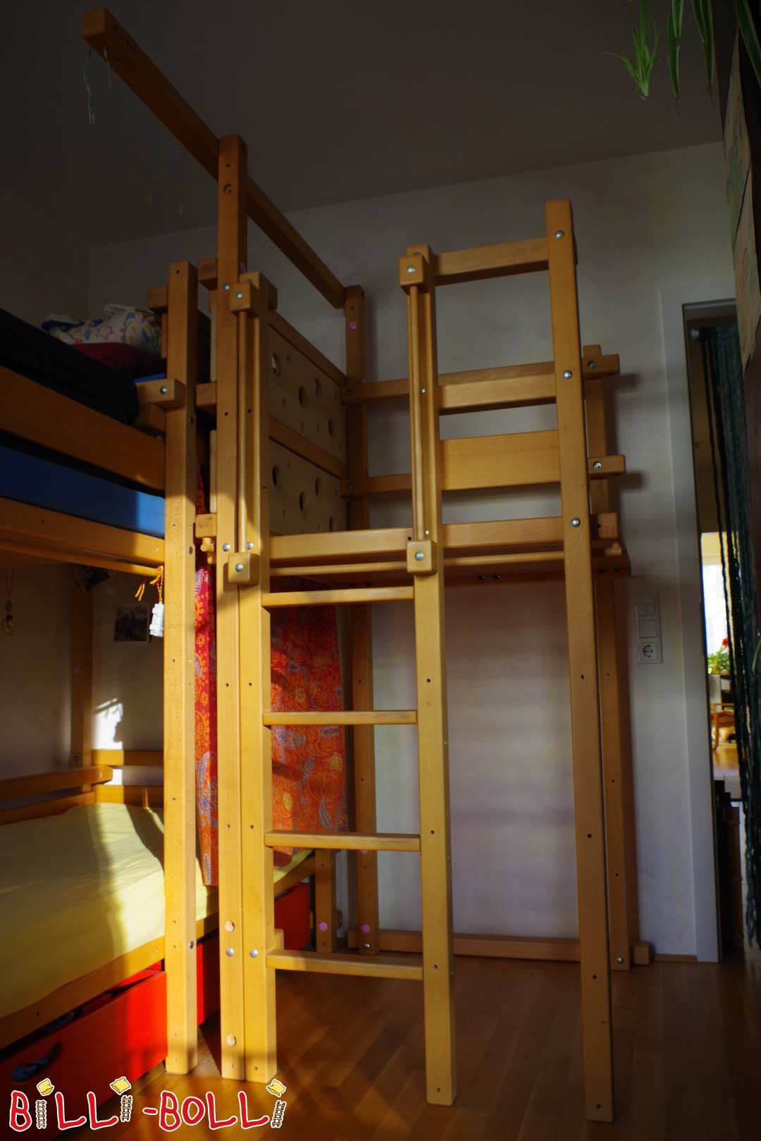 Turn de joacă cu grindă, podea de joacă, scânduri pentru șoareci și scară (Categorie: Accesorii/părți de extensie utilizate)