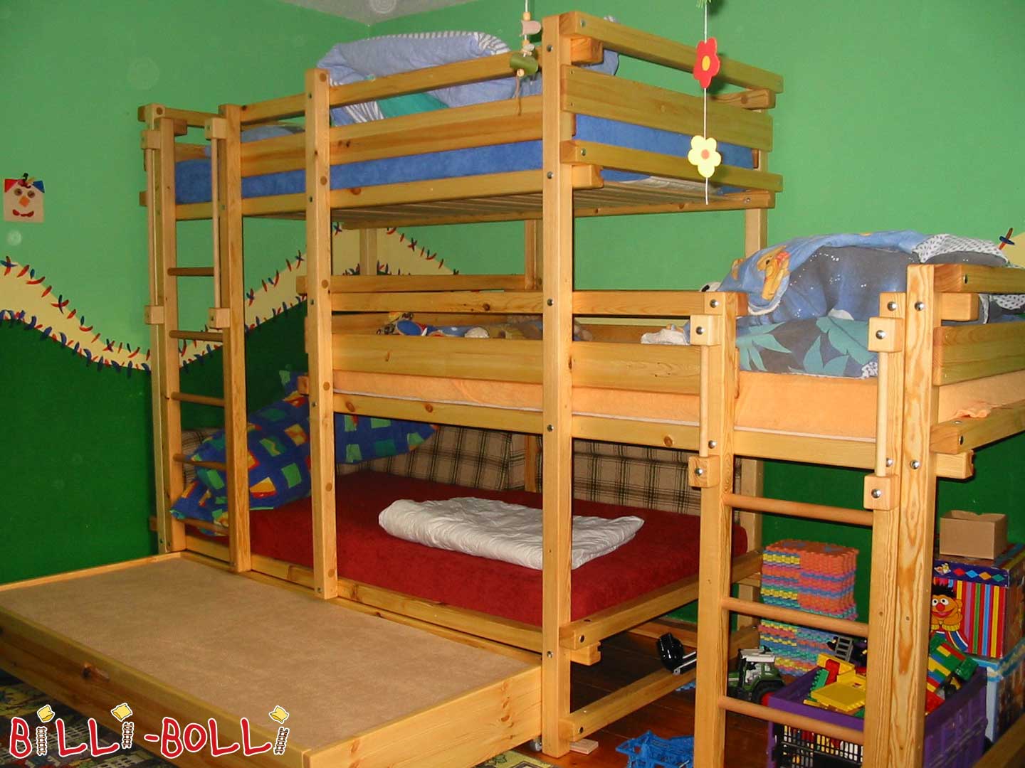 Quadruple bed (Category: second hand kids’ furniture)