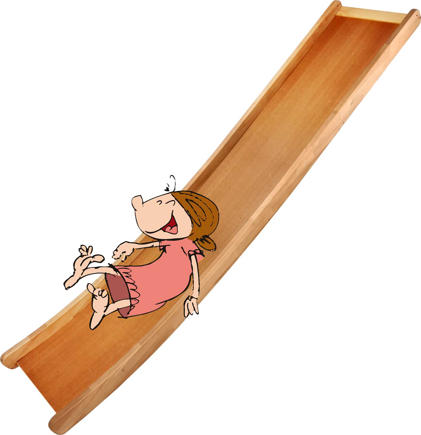 Toboggan pour le lit mezzanine ou les lits superposés